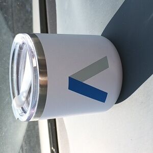 2/$10 12oz ANGEL dual wall stainless Timber 🪵 steel cup with plastic lid